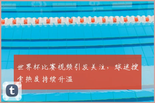 世界杯比赛视频引发关注,球迷搜索热度持续升温